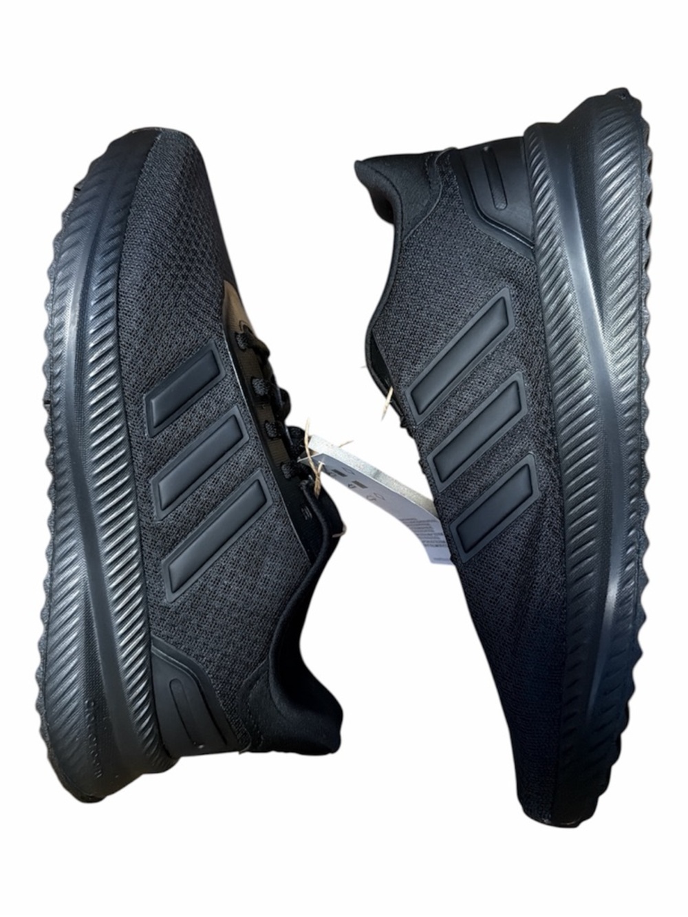 🆕Adidas Black Running Sneaker - All Black Trainer with Cloud Foam Comfort - Picture 2 of 10